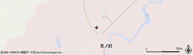 宮城県大和町（黒川郡）小野（芳ノ沢）周辺の地図