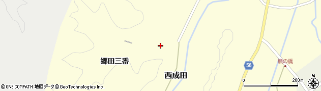 宮城県富谷市西成田郷田三番周辺の地図