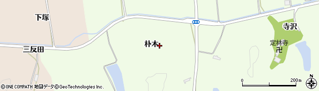 宮城県東松島市野蒜（朴木）周辺の地図