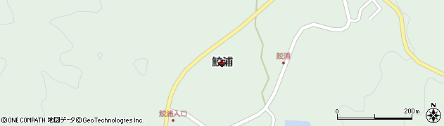 宮城県石巻市鮫浦周辺の地図