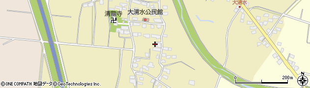 山形県天童市大清水221周辺の地図