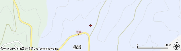 宮城県石巻市侍浜（西畑）周辺の地図