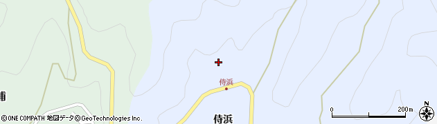 宮城県石巻市侍浜（西山）周辺の地図