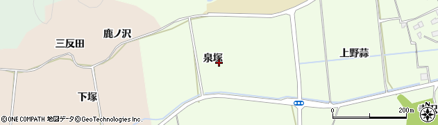 宮城県東松島市野蒜（泉塚）周辺の地図