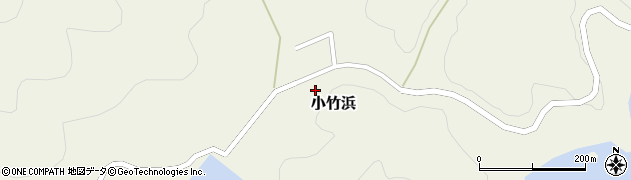 宮城県石巻市小竹浜周辺の地図