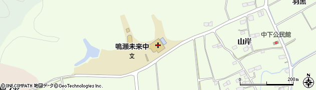 東松島市立鳴瀬未来中学校周辺の地図