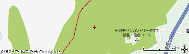 宮城県宮城郡松島町桜渡戸上境田周辺の地図