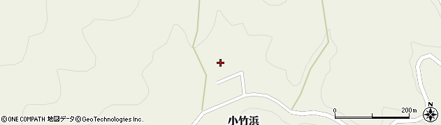 宮城県石巻市小竹浜山居山周辺の地図