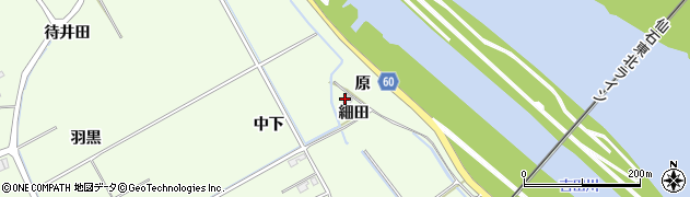 宮城県東松島市野蒜（細田）周辺の地図