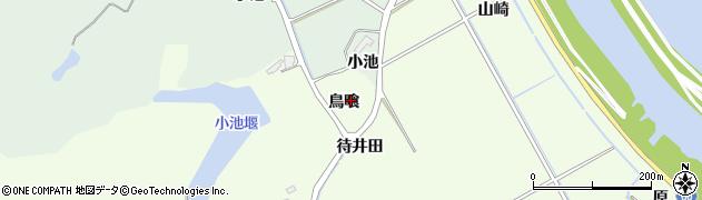 宮城県東松島市野蒜鳥喰周辺の地図