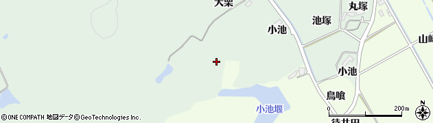 宮城県東松島市浅井（大栗窪）周辺の地図