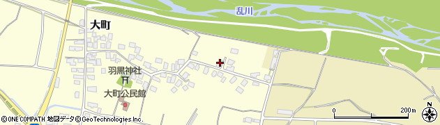 山形県天童市大町1605-1周辺の地図