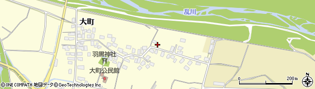 山形県天童市大町1605-4周辺の地図