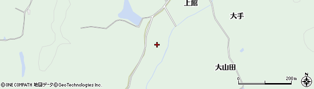 宮城県東松島市浅井上館周辺の地図