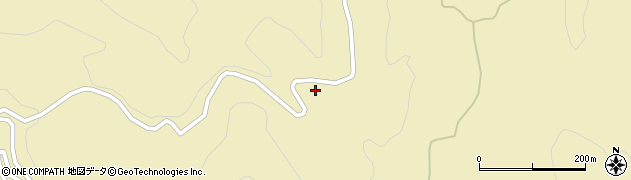 蒲萄峠周辺の地図