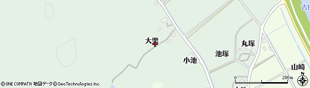 宮城県東松島市浅井大栗40周辺の地図