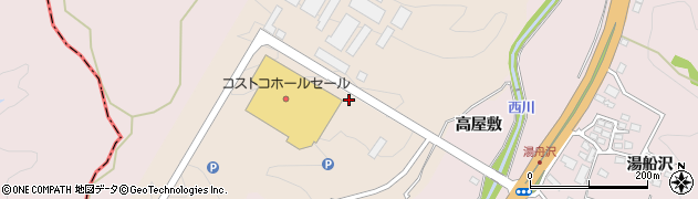 宮城県富谷市高屋敷周辺の地図
