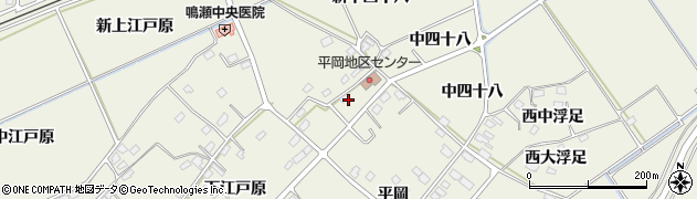 宮城県東松島市牛網（下四十八）周辺の地図
