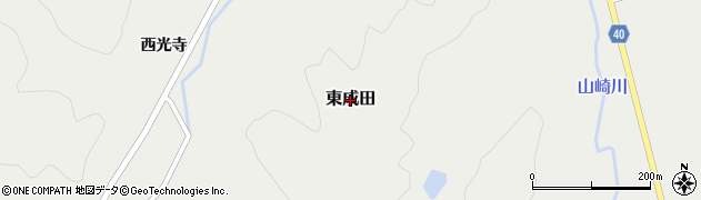 宮城県大郷町（黒川郡）東成田周辺の地図
