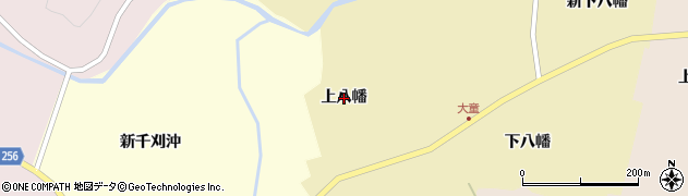 宮城県富谷市大童（上八幡）周辺の地図