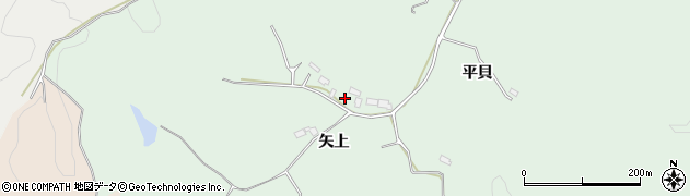 宮城県東松島市浅井矢上周辺の地図