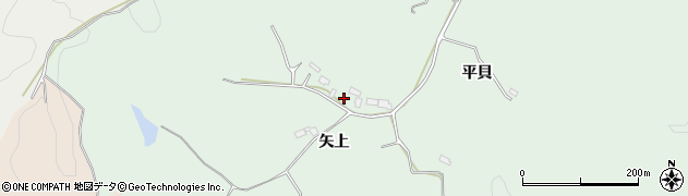 宮城県東松島市浅井（矢上）周辺の地図