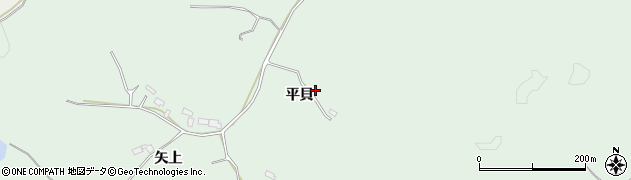宮城県東松島市浅井平貝11周辺の地図