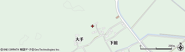 宮城県東松島市浅井大手周辺の地図