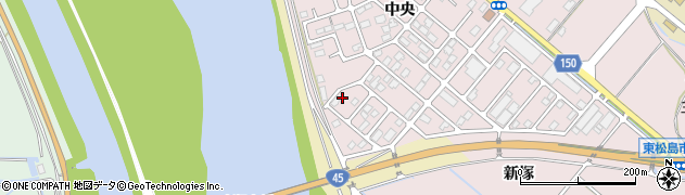 宮城県東松島市小野中央14周辺の地図