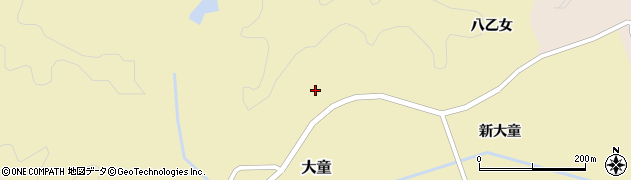 宮城県富谷市大童（養禅寺）周辺の地図