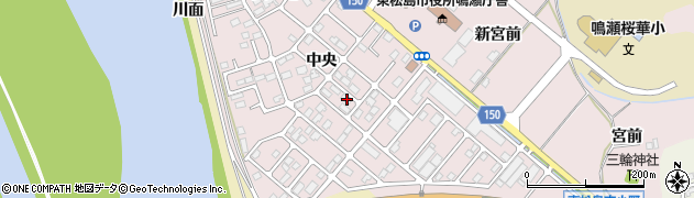 宮城県東松島市小野中央18周辺の地図
