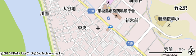 宮城県東松島市小野中央22周辺の地図