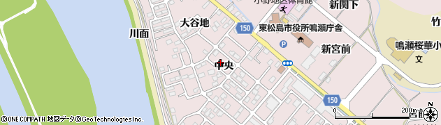 宮城県東松島市小野中央25周辺の地図