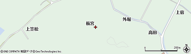 宮城県東松島市浅井（外堀）周辺の地図