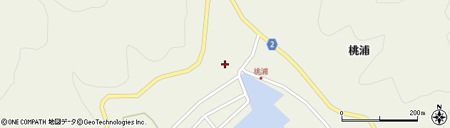 宮城県石巻市桃浦（上ノ山）周辺の地図