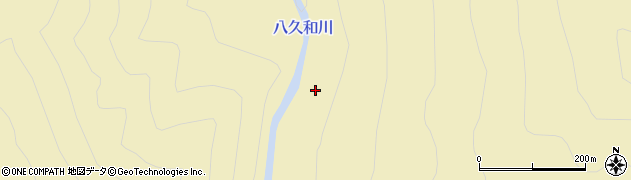 八久和川周辺の地図