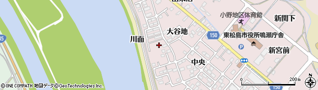 宮城県東松島市小野中央28周辺の地図