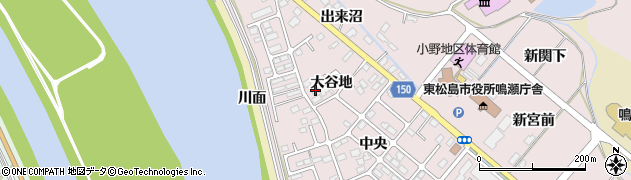 宮城県東松島市小野中央31周辺の地図