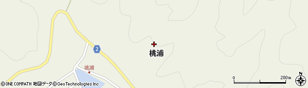 宮城県石巻市桃浦（金沢）周辺の地図