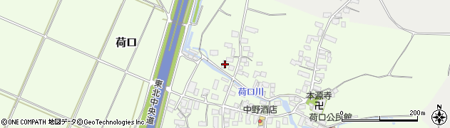 土田・養鱒場周辺の地図
