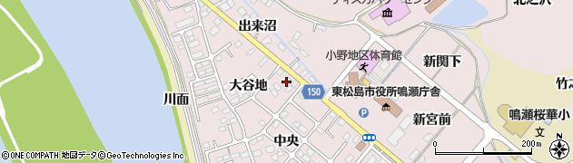 宮城県東松島市小野中央30周辺の地図