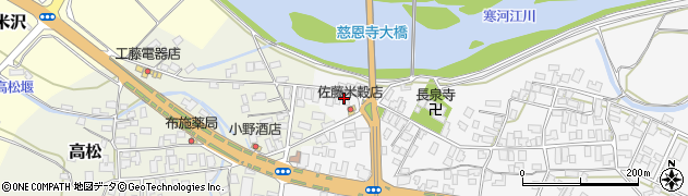 斎藤勘弥畳店周辺の地図