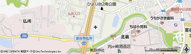 ボウルサンシャイン富谷店周辺の地図