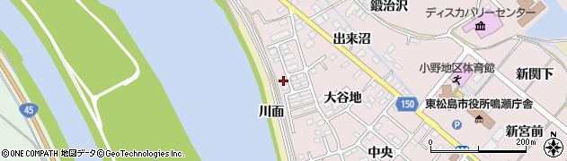 宮城県東松島市小野中央34周辺の地図