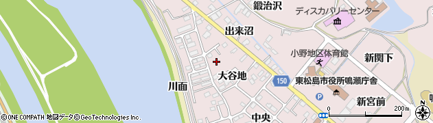 宮城県東松島市小野中央41周辺の地図