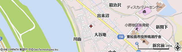 宮城県東松島市小野中央32周辺の地図