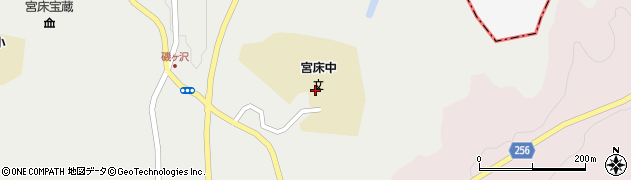 大和町立宮床中学校周辺の地図