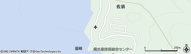 宮城県石巻市渡波（袖ノ浜）周辺の地図