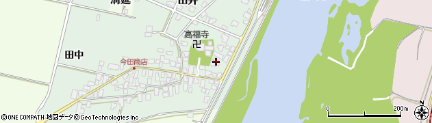 山形県西村山郡河北町田井51周辺の地図