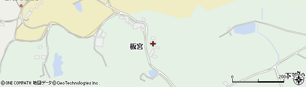 宮城県東松島市浅井板宮40周辺の地図
